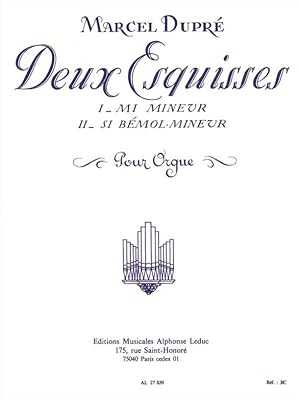 Seller image for 2 esquisses op.41 pour orgue for sale by moluna