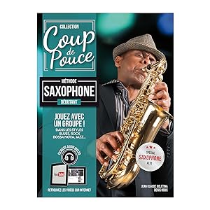 Seller image for Dbutant saxophone + Online- Audio Collection Coup de Pouce for sale by moluna