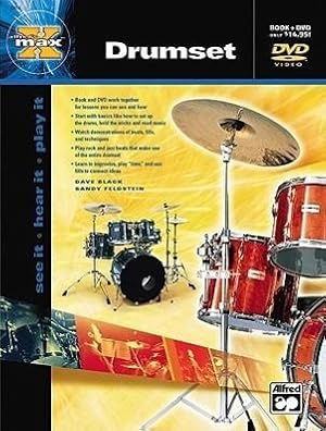 Bild des Verkufers fr Alfred\ s Max Drumset: See It * Hear It * Play It, Book & DVD zum Verkauf von moluna