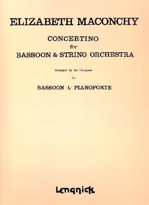 Imagen del vendedor de Concertino for bassoon and string orchestra bassoon and piano a la venta por moluna