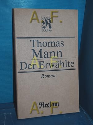 Bild des Verkufers fr Der Erwhlte : Roman. Reclams Universal-Bibliothek , Bd. 1085 : Belletristik zum Verkauf von Antiquarische Fundgrube e.U.