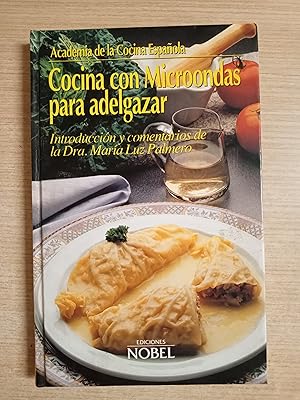 Imagen del vendedor de COCINA CON MICROONDAS PARA ADELGAZAR - Introduccion y comentarios de la Dra Maria Luz Palmero a la venta por Gibbon Libreria