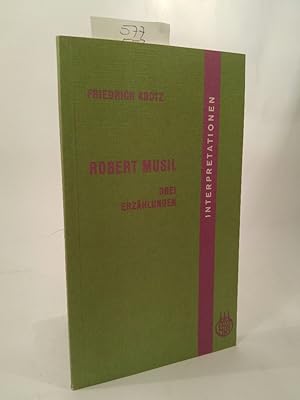 Bild des Verkufers fr Interpretationen zu Robert Musil zum Verkauf von ANTIQUARIAT Franke BRUDDENBOOKS