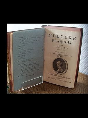 Mercure Francois pour l'Année 1777. Bd. 1-4 in 2: Jan.-Aug.