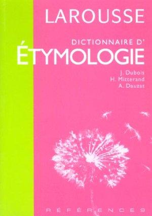 Dictionnaire d'étymologie