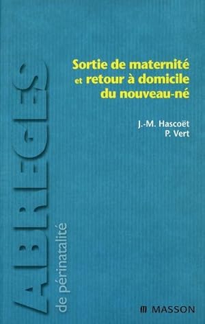 Imagen del vendedor de Sortie de maternit et retour  domicile du nouveau-n a la venta por Chapitre.com : livres et presse ancienne