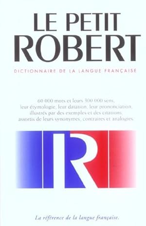 Bild des Verkufers fr Le nouveau petit Robert zum Verkauf von Chapitre.com : livres et presse ancienne