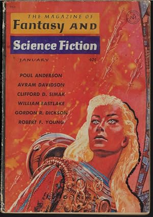 Image du vendeur pour The Magazine of FANTASY AND SCIENCE FICTION (F&SF): January, Jan. 1961 mis en vente par Books from the Crypt