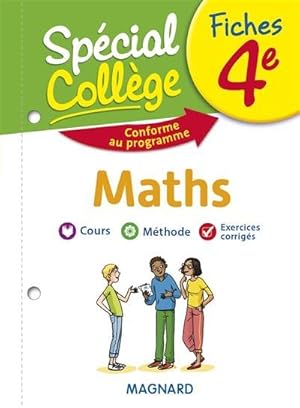 spécial collège : mathématiques ; 4e ; fiches