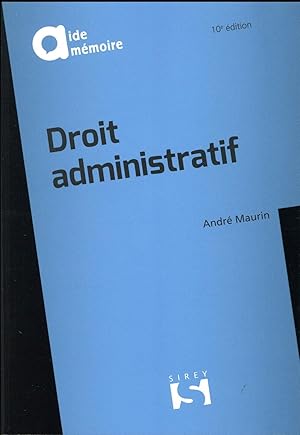 droit administratif (9e édition)