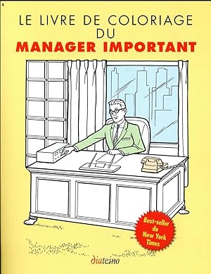 le livre de coloriage du manager important