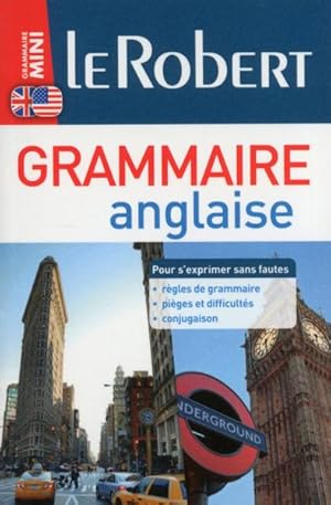 3 En 1 ; Le Robert ; Mini Grammaire Anglaise