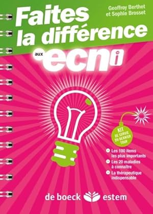 faites la différence aux ecni ; 100 items et 20 maladies transversales