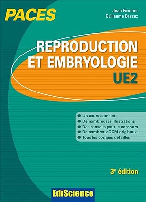 reproduction et embryologie ; ue2 ; paces