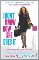 Seller image for I DON'T KNOW HOW SHE DOES IT - FILM TIE IN for sale by Chapitre.com : livres et presse ancienne