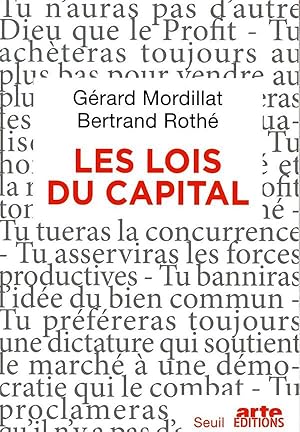 Bild des Verkufers fr les lois du capital zum Verkauf von Chapitre.com : livres et presse ancienne