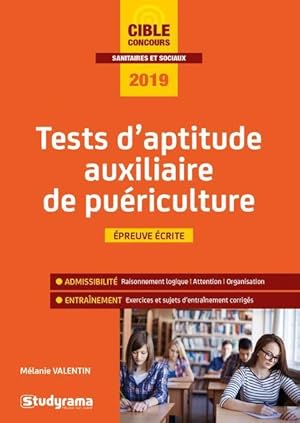 tests d'aptitude auxiliaire de puériculture (édition 2019)