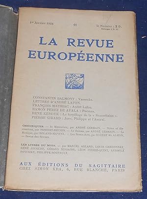 Seller image for La Revue Europenne n11 for sale by Librairie Sedon