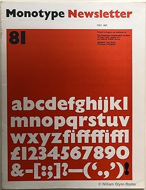 Monotype Newsletter 81