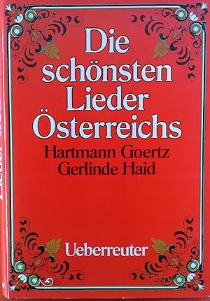 Seller image for Die schnsten Lieder sterreichs for sale by biblion2
