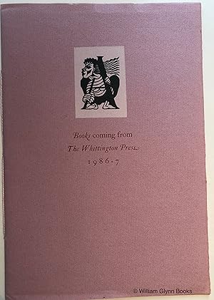 Immagine del venditore per Books coming from the Whittington Press 1986-7 venduto da William Glynn