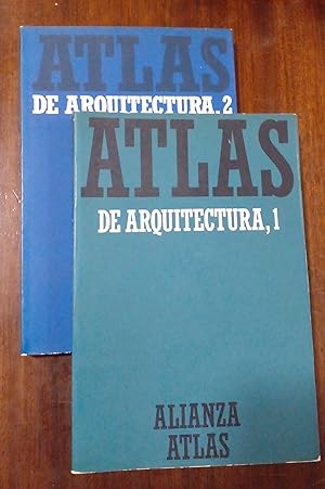 Seller image for Atlas de arquitectura obra completa. 2 volumenes for sale by Domiduca Libreros