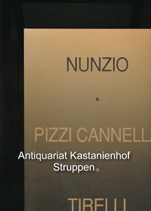 Bild des Verkufers fr Nunzio - Pizzi Cannella - Tirelli,Exposition du 17 janvier du 14 mars 1992 zum Verkauf von Antiquariat Kastanienhof