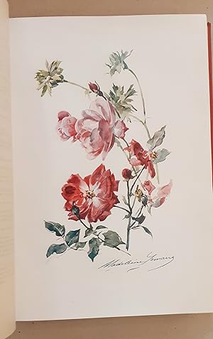 Les Fleurs à travers les âges et à la fin du XIXème siècle. Reproductions d'aquarelles de Madelei...