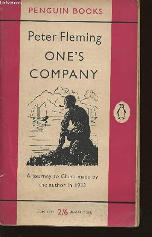 Seller image for One's company- A journey to China in 1933 for sale by Le-Livre