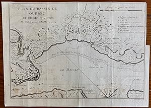 Plan du Bassin de Quebec et de ses environs