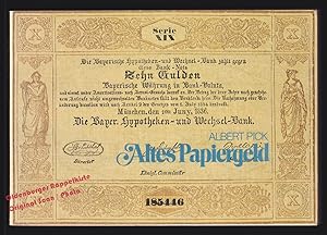 Bild des Verkufers fr Altes Papiergeld = Die bibliophilen Taschenbcher Nr.145 - Pick, Albert zum Verkauf von Oldenburger Rappelkiste