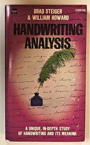 Bild des Verkufers fr Handwriting Analysis (1970 softcover) zum Verkauf von Forgotten Lore