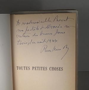 Toutes petites choses du Régime français. 2 Volumes