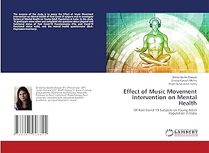 Immagine del venditore per Effect of Music Movement Intervention on Mental Health venduto da moluna