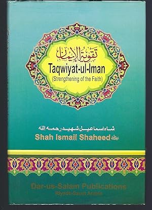 Bild des Verkufers fr Taqwiyat-ul-Iman: Strengthening of the Faith zum Verkauf von Turn-The-Page Books