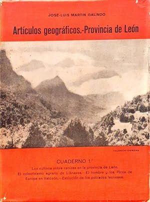 Imagen del vendedor de Artculos geogrficos ? Provincia de Len Cuaderno 1 a la venta por Paraso Lector