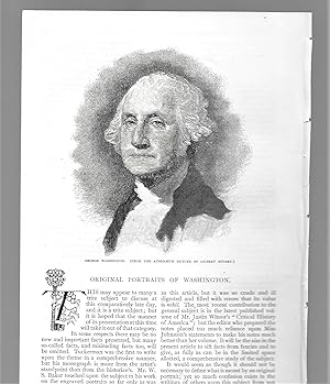 Image du vendeur pour Original Portraits Of Washington mis en vente par Legacy Books II