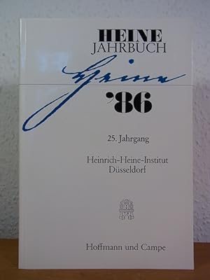 Bild des Verkufers fr Heine-Jahrbuch. 25. Jahrgang 1986 zum Verkauf von Antiquariat Weber
