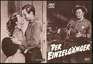 Immagine del venditore per Filmprogramm DNF, Der Einzelgnger, Robert Mitchum, Jan Sterling, Regie: Richard Wilson venduto da Bartko-Reher