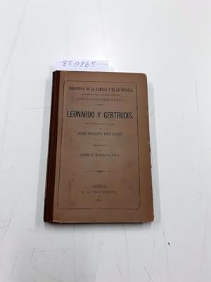 Imagen del vendedor de Leonardo Y Gertrudis obra escrita en Aleman por Juan Enrique Pestalozzi a la venta por Versand-Antiquariat Konrad von Agris e.K.