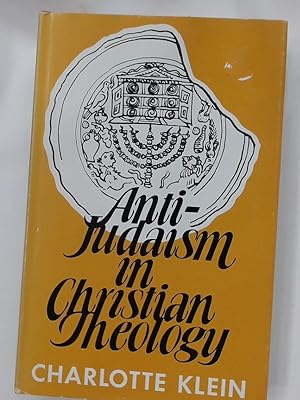 Seller image for Anti-Judaism in Christian Theology. for sale by Plurabelle Books Ltd