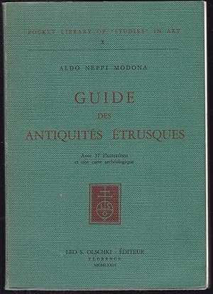 Imagen del vendedor de Guide des antiquits trusques. Collection (= Pocket Library of Studies in art N X) a la venta por Graphem. Kunst- und Buchantiquariat