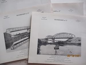 Protectorat de l'Annam et du Tonkin - Photographies de ponts des lignes de Chemin de fer Hanoi à ...