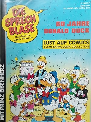 Seller image for Die Sprechblase. Das deutsche Comic-Magazin Nr.136 / 19. Jahrgang / 1994. Donald Duck for sale by Versandantiquariat Jena