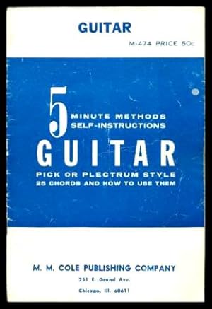 GUITAR - 5 Minute Self-Instruction Method - Pick or Plectrum Style