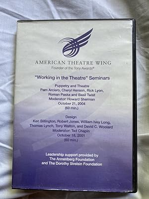 Seller image for WORKING IN THEATER SEMINARS for sale by The Yard Sale Store