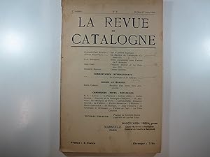 Seller image for LA REVUE DECATALOGNE. N 3, 25 MAI-1R JUIN 1929 for sale by Costa LLibreter