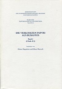 Bild des Verkufers fr Die verkohlten Papyri aus Bubastos, Band 2: (P. Bub. II 5). zum Verkauf von Bcher Eule