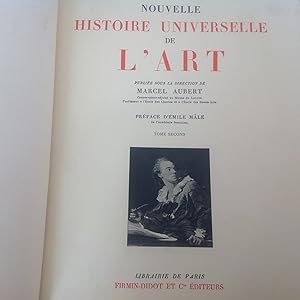 Nouvelle Histoire Universelle de l'ART Tome second seul .