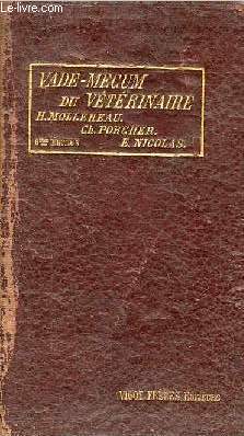 Imagen del vendedor de Vade-Mecum du vtrinaire - 6e dition. a la venta por Le-Livre